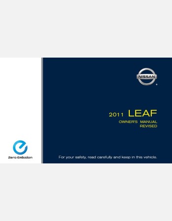 nissan leaf 2011 owners manual